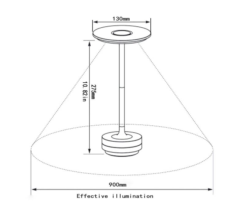 Ambient Aura Wireless Table lamp