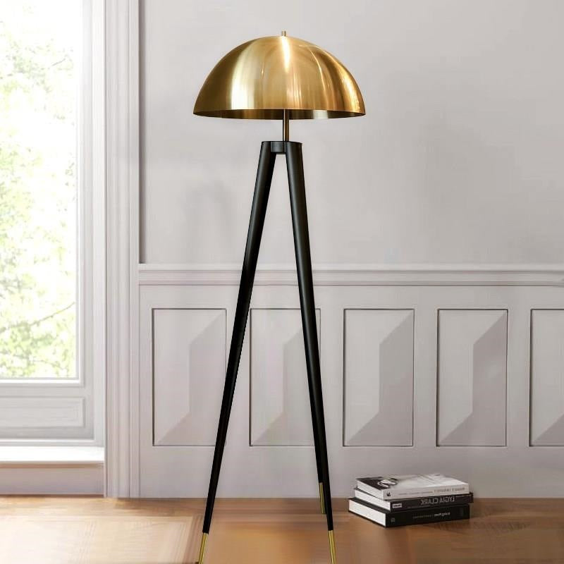 Tri-Gold Floor Lamp