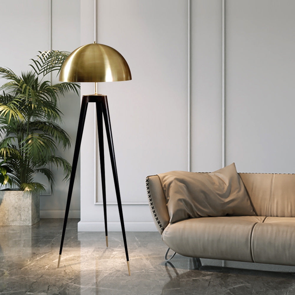 Tri-Gold Floor Lamp