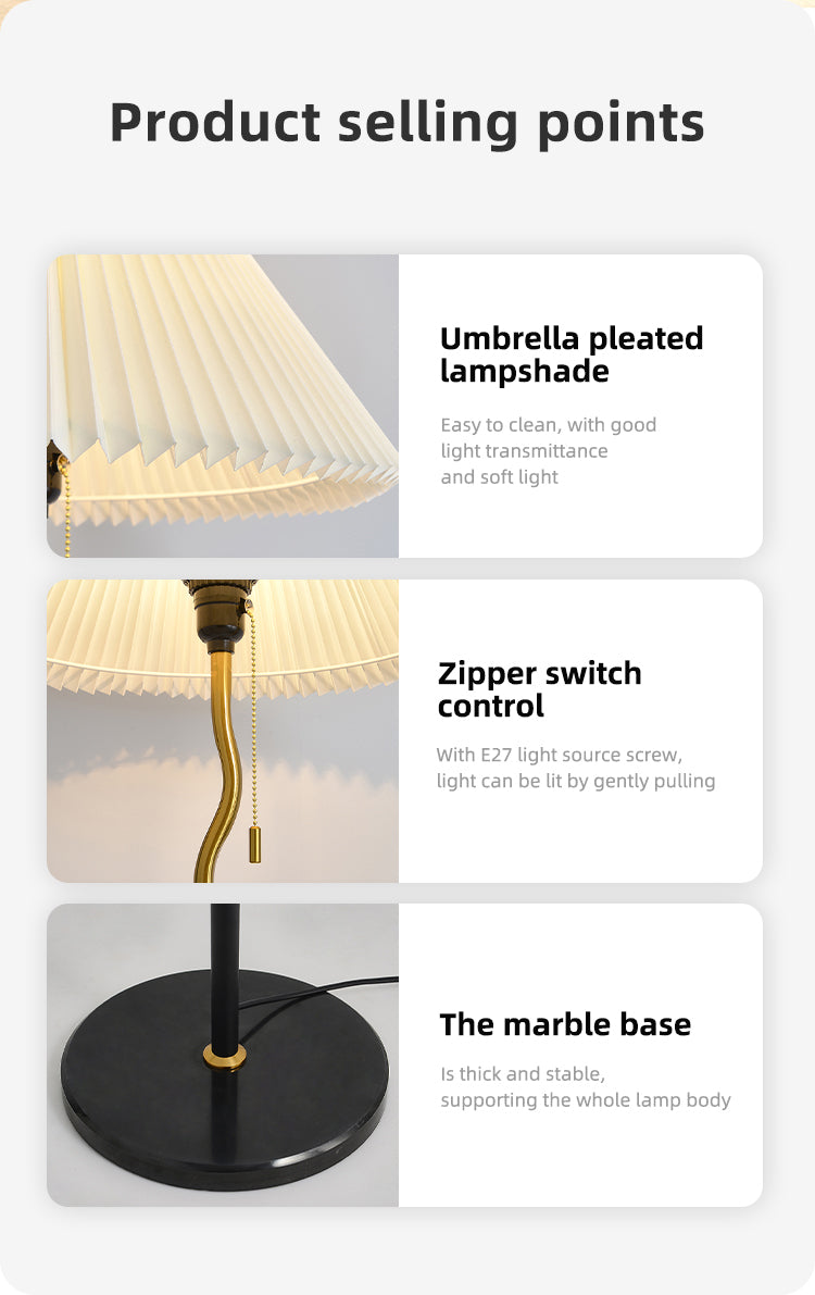 Umbrella Glow Floor Lamp