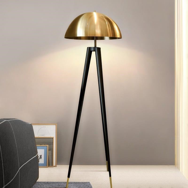 Tri-Gold Floor Lamp