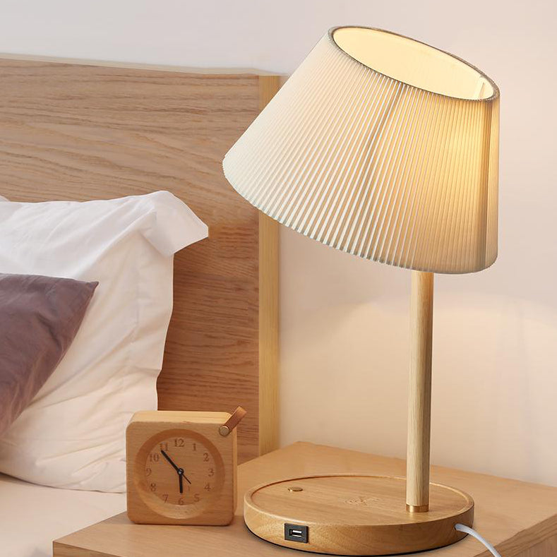 WoodCharge Table lamp