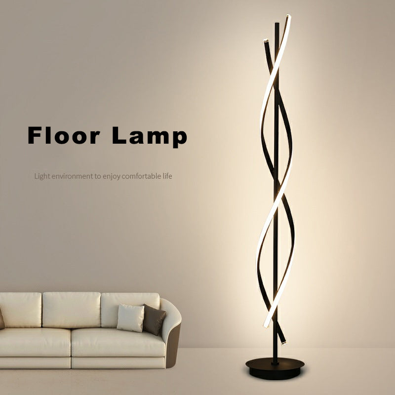 Twisted Floor Lamp