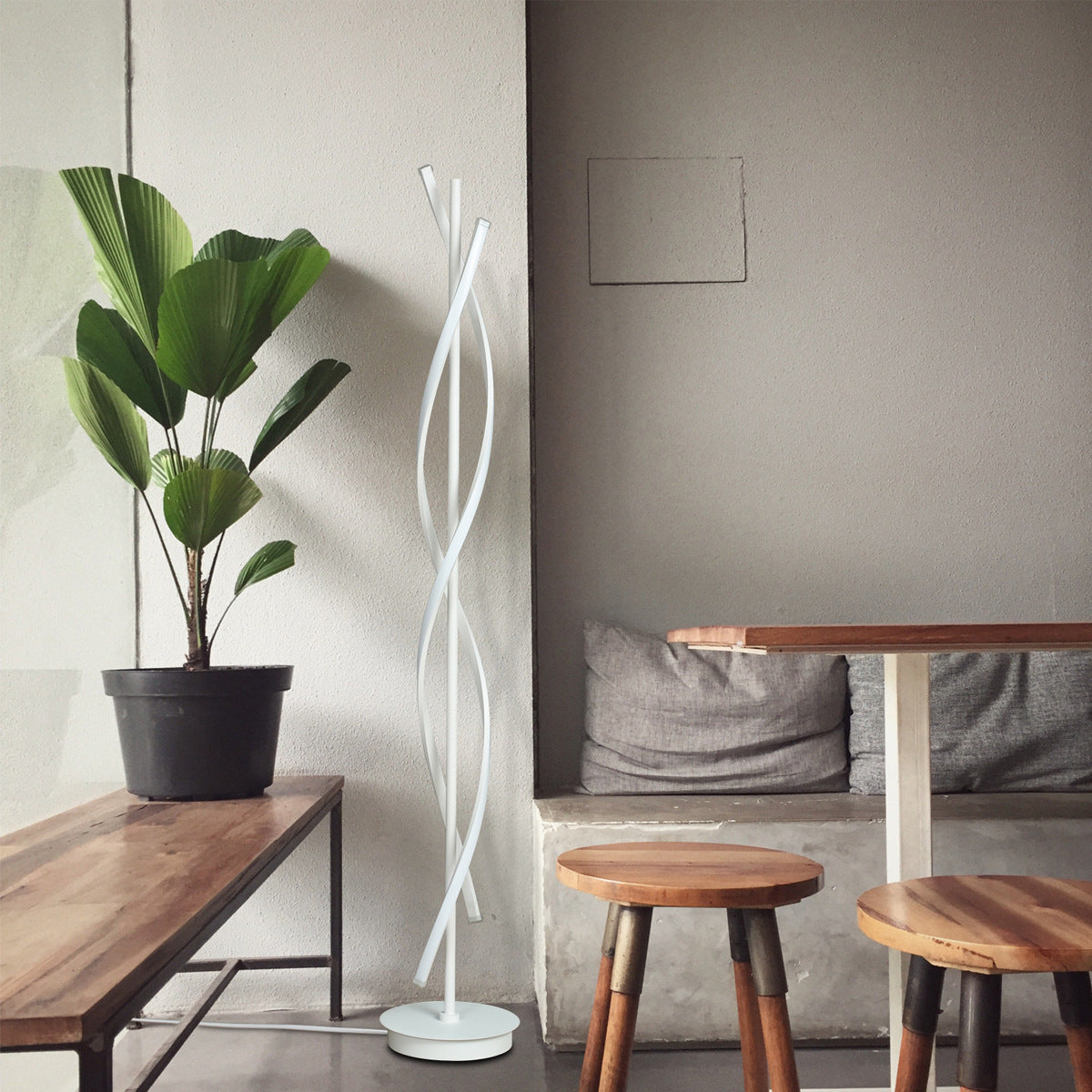 Twisted Floor Lamp