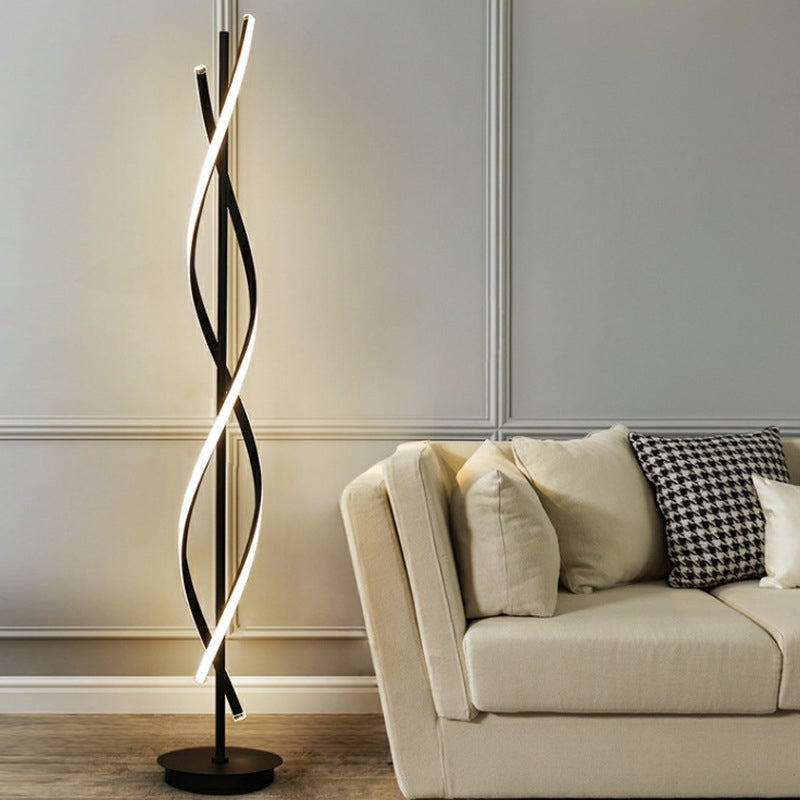 Twisted Floor Lamp